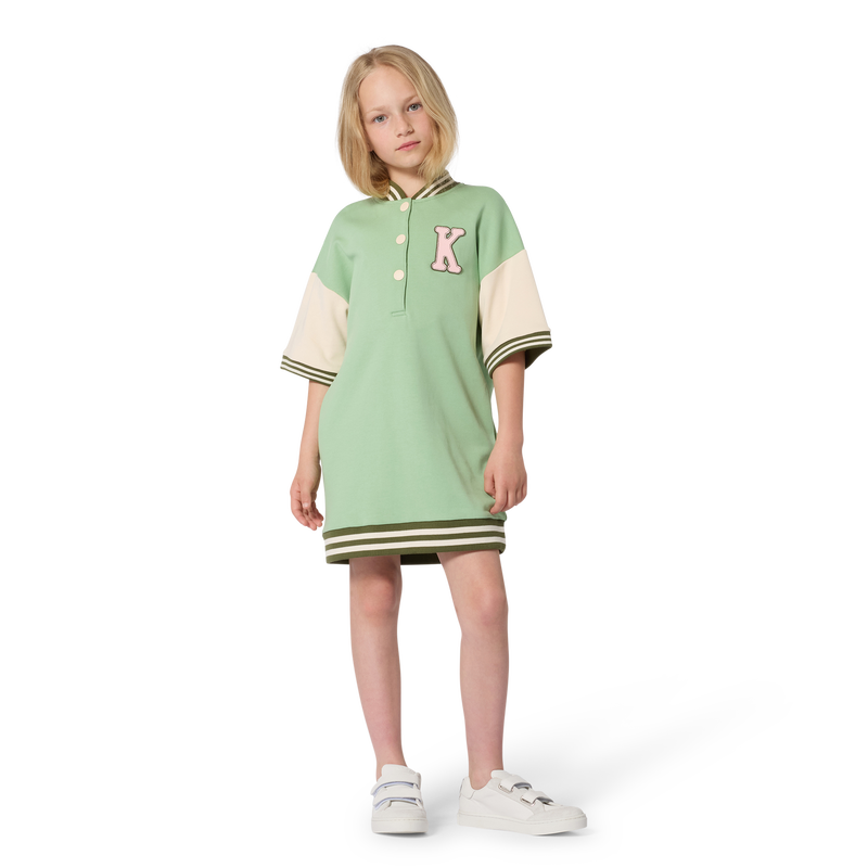 ROBE EN MOLLETON KENZO KIDS 
                        FILLE