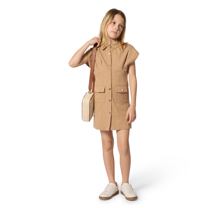 ROBE A MANCHES COURTES MICHAEL KORS 
                        FILLE