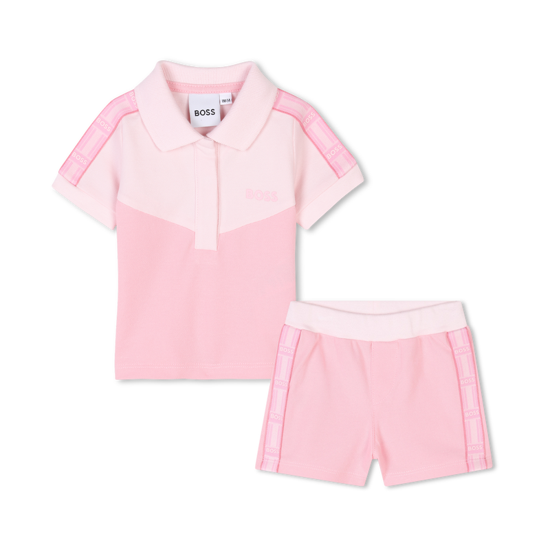 Ensemble polo et short BOSS 
                    FILLE