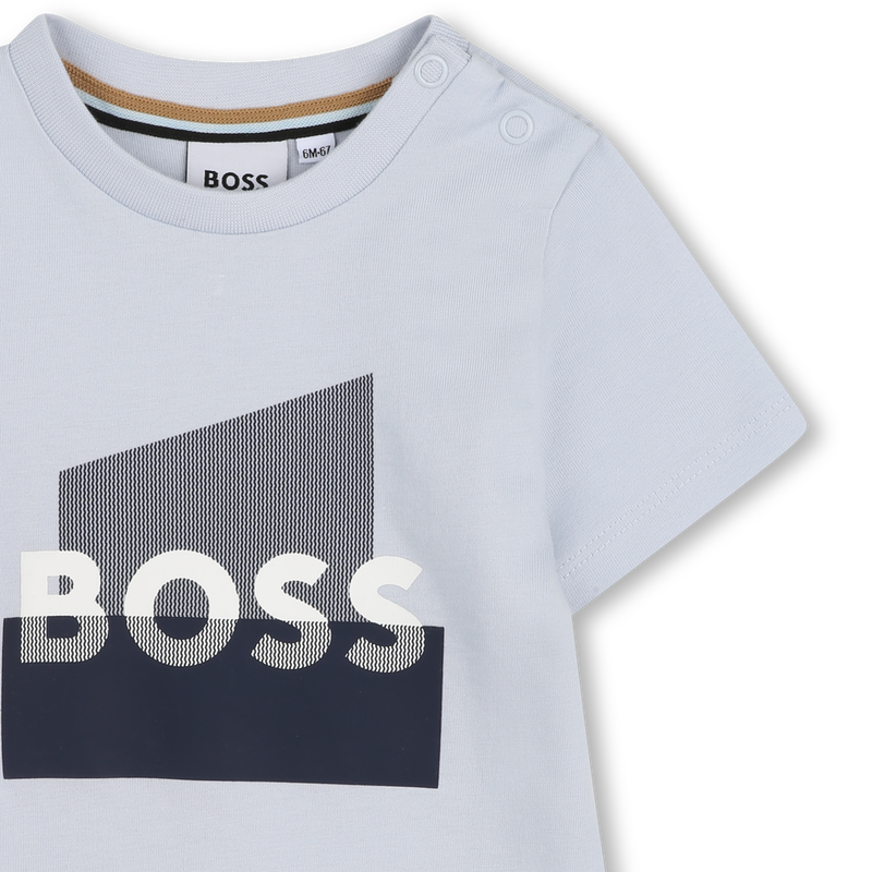 TEE-SHIRT MANCHES COURTES BOSS 
                        GARCON