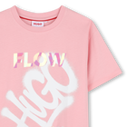 Tee-shirt manches courtes Hugo 
                    FILLE