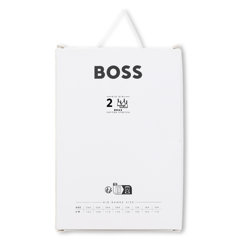 Lot de 2 brassières BOSS 
                    FILLE