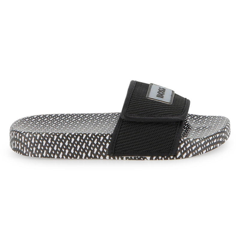 CLAQUETTES &Agrave; FERMETURE PAR BANDES AUTO AGRIPPANTES BOSS 
                        GARCON