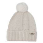Bonnet tricot avec pompon MICHAEL KORS 
                    FILLE