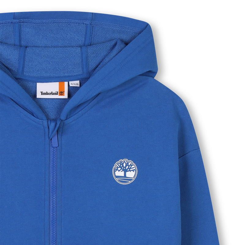 Cardigan de jogging &agrave; capuche TIMBERLAND 
                        GARCON