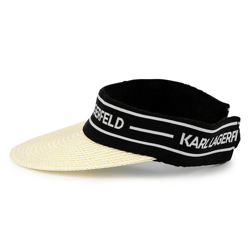 Visière élastiquée KARL LAGERFELD KIDS 
                    FILLE