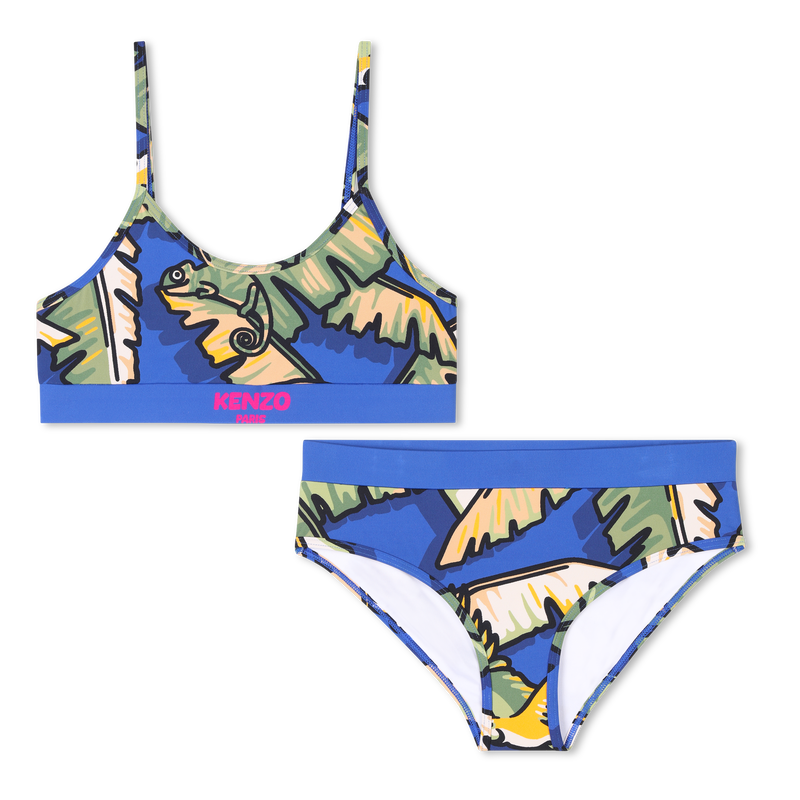 Maillot 2 pièces palmiers KENZO KIDS 
                    FILLE