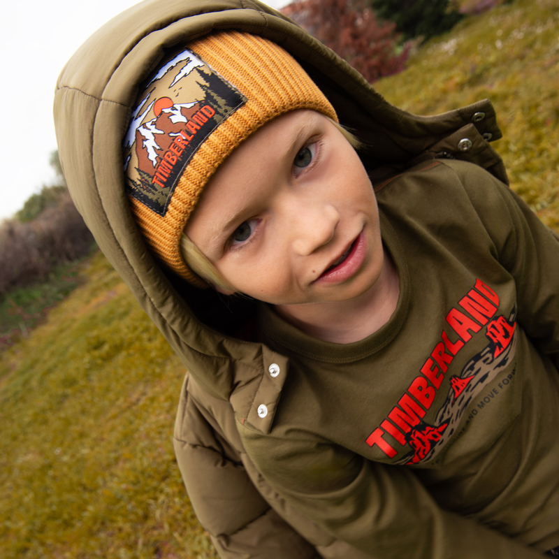 T-shirt à imprimé et message TIMBERLAND 
                    GARCON