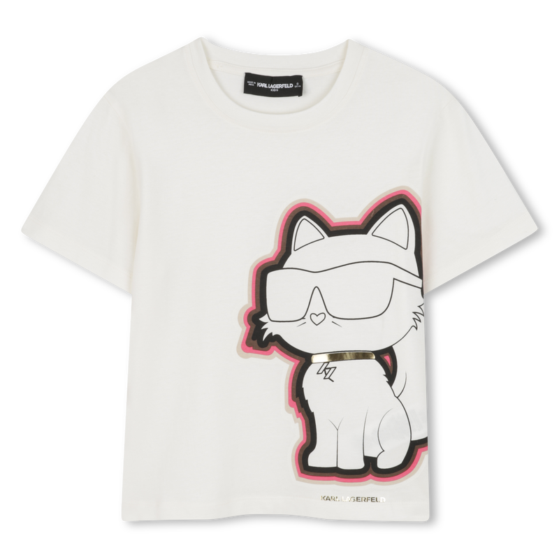 T-shirt &agrave; manches courtes KARL LAGERFELD KIDS 
                        FILLE