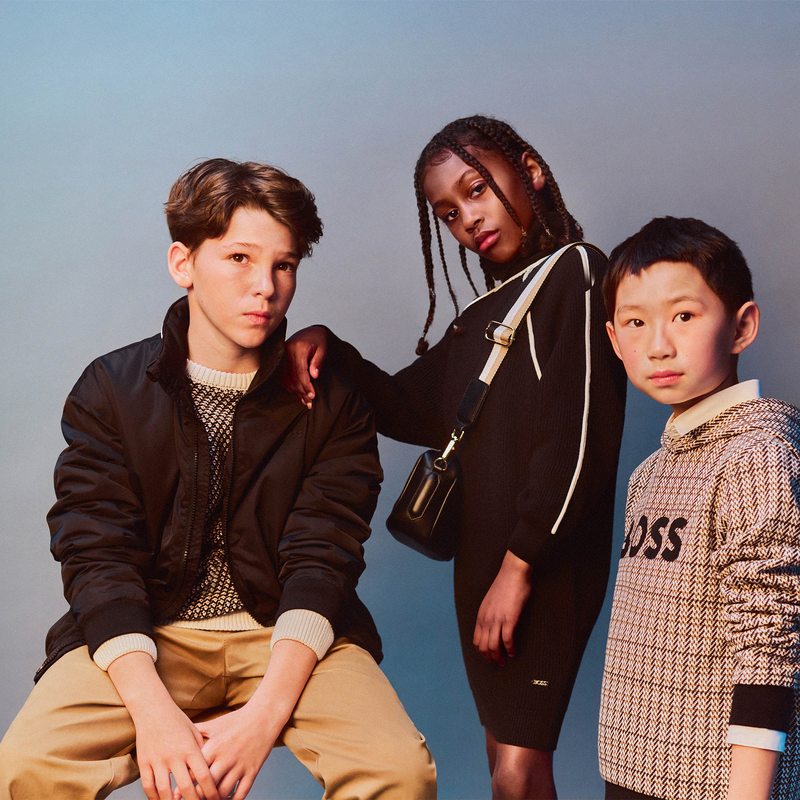 Blouson col montant BOSS 
                    GARCON