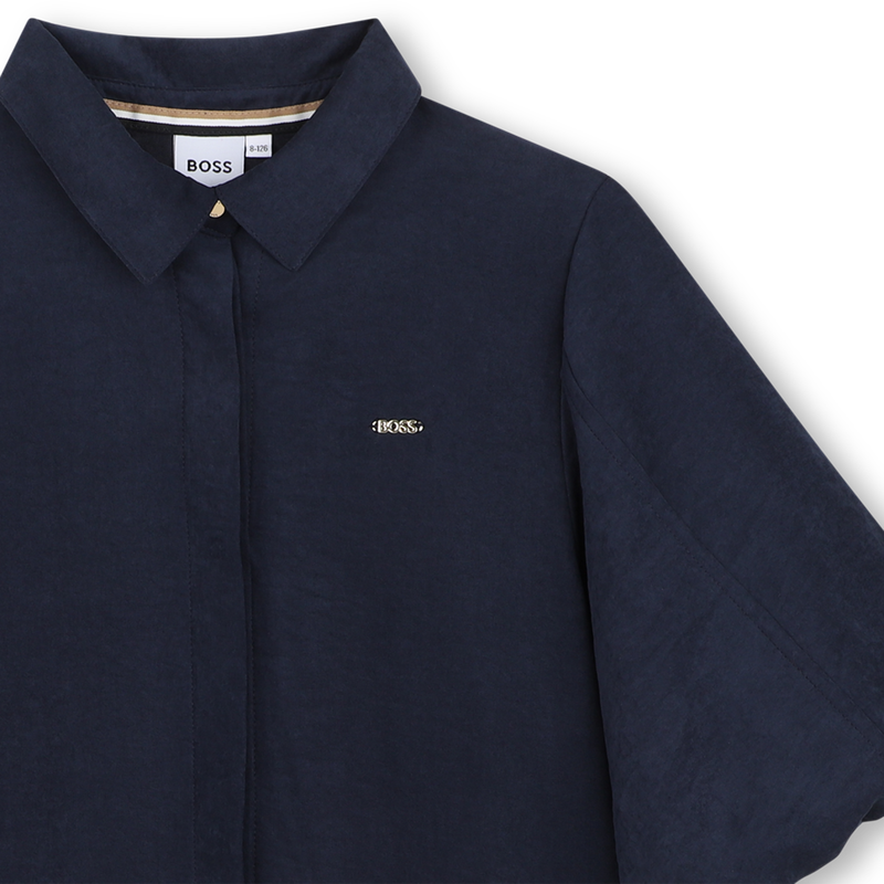 Robe en weavy satin BOSS 
                        FILLE