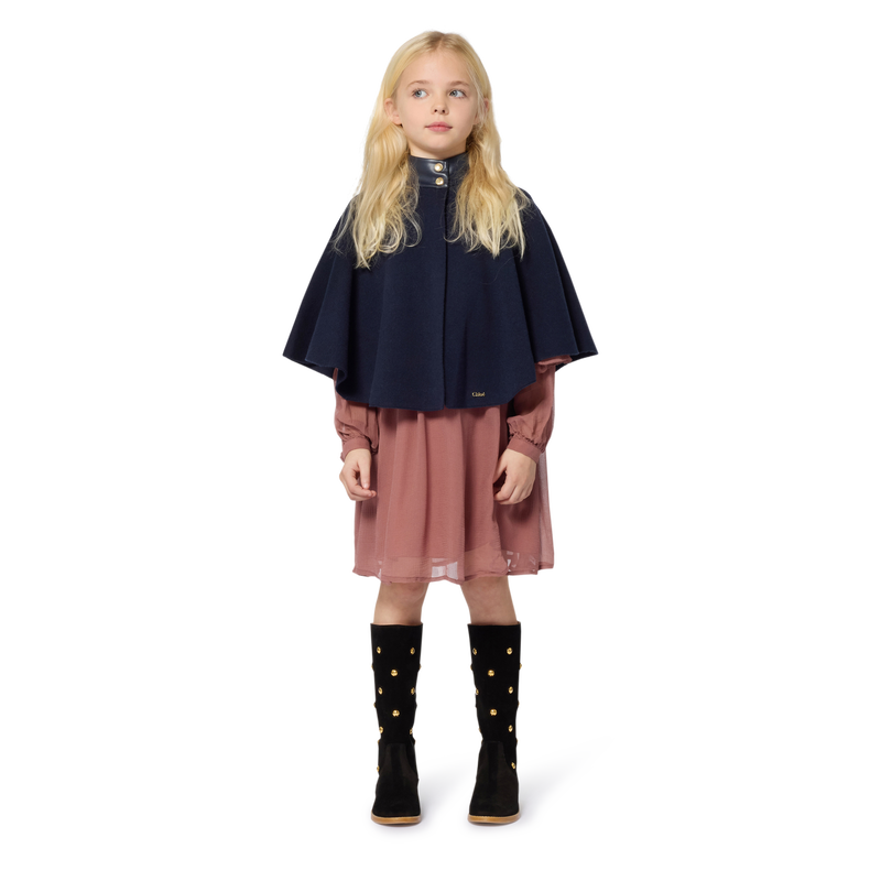 Cape en tricot CHLOE 
                    FILLE