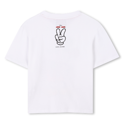 T-shirt en coton Mickey MARC JACOBS FILLE