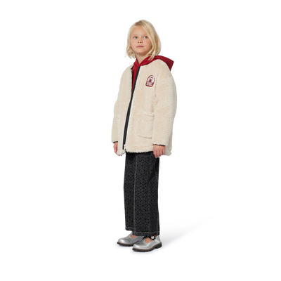 Sweat à capuche en molleton KENZO KIDS FILLE