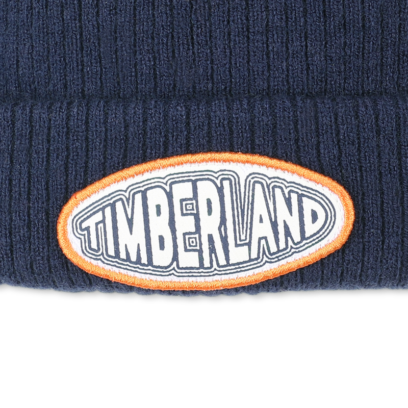 Bonnet tricot pompon polaire TIMBERLAND 
                    GARCON