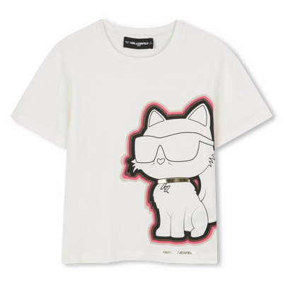 T-shirt à manches courtes KARL LAGERFELD KIDS FILLE