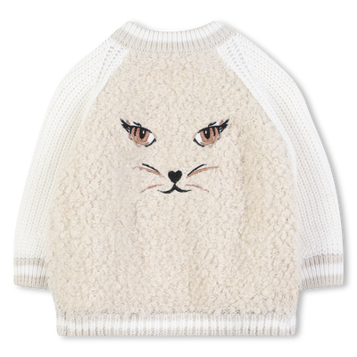 Cardigan bicolore GIVENCHY FILLE