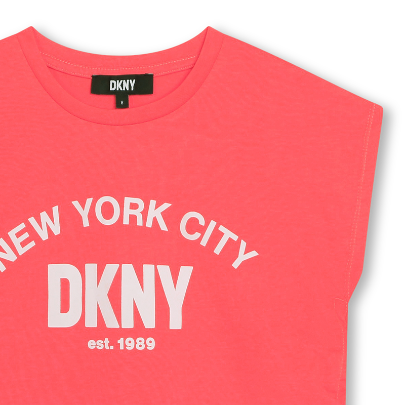 T-shirt à manches courtes DKNY 
                    FILLE