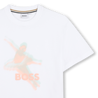 Tee-shirt manches courtes BOSS 
                    FILLE