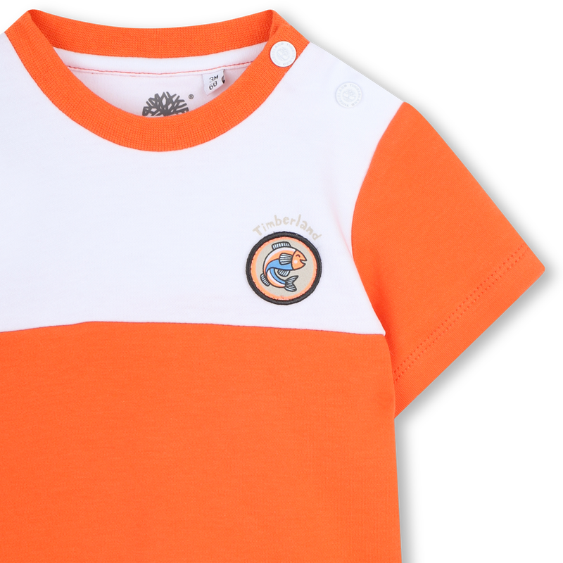 ENSEMBLE T-SHIRT ET SHORT TIMBERLAND 
                        GARCON