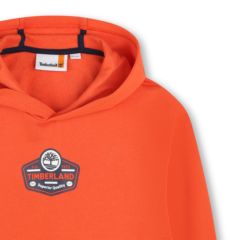 Sweat-shirt à capuche en molleton TIMBERLAND 
                    GARCON