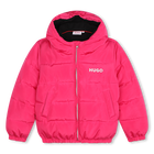 Doudoune doubl&eacute;e &agrave; capuche Hugo 
                    FILLE