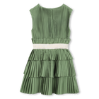 Robe manches courtes plissee KARL LAGERFELD KIDS 
                    FILLE