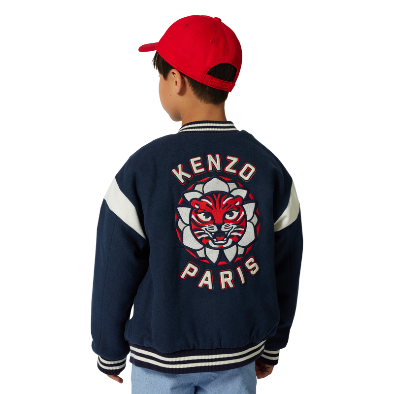 Blouson pressionné brodé KENZO KIDS 
                    GARCON