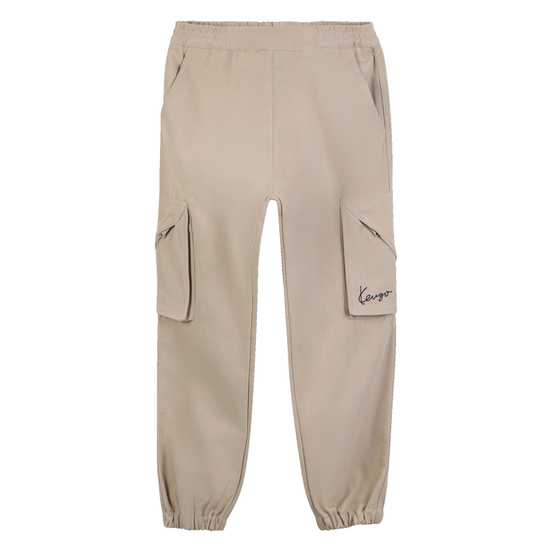 Pantalon en coton KENZO KIDS 
                    UNISEXE