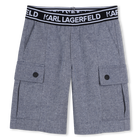 Bermuda en jean KARL LAGERFELD KIDS 
                    GARCON