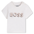 T-shirt avec imprim&eacute; logo BOSS 
                    GARCON