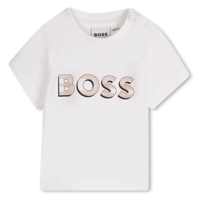 T-shirt avec imprim&eacute; logo BOSS GARCON