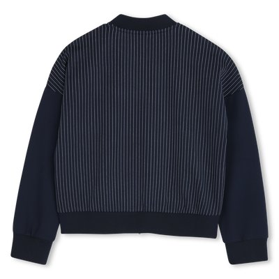 Cardigan zipp&eacute; &agrave; poches BOSS FILLE