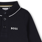 Polo manches longues BOSS 
                    GARCON