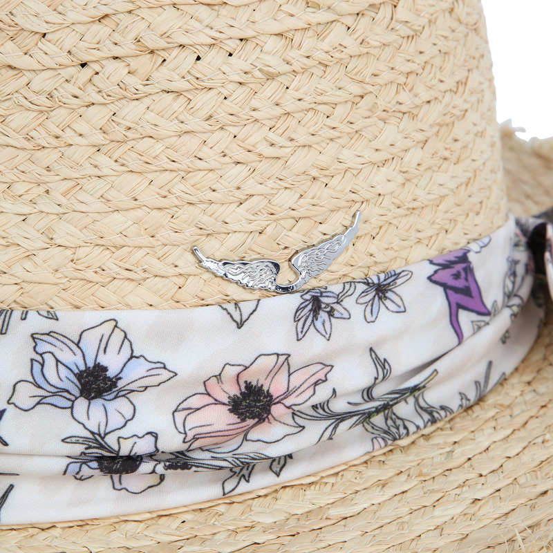 Chapeau à bords frangés ZADIG & VOLTAIRE 
                    FILLE