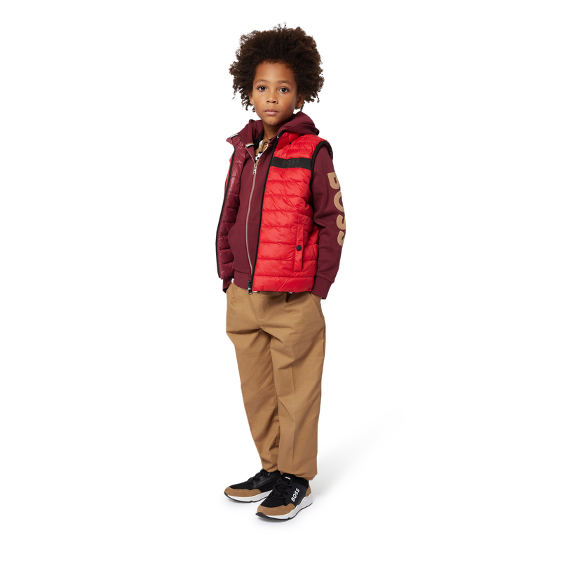 Pantalon chino en sergé uni BOSS 
                    GARCON