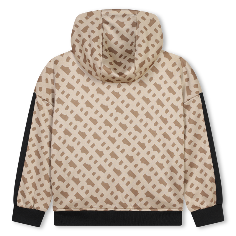Cardigan en jacquard à capuche BOSS 
                    FILLE