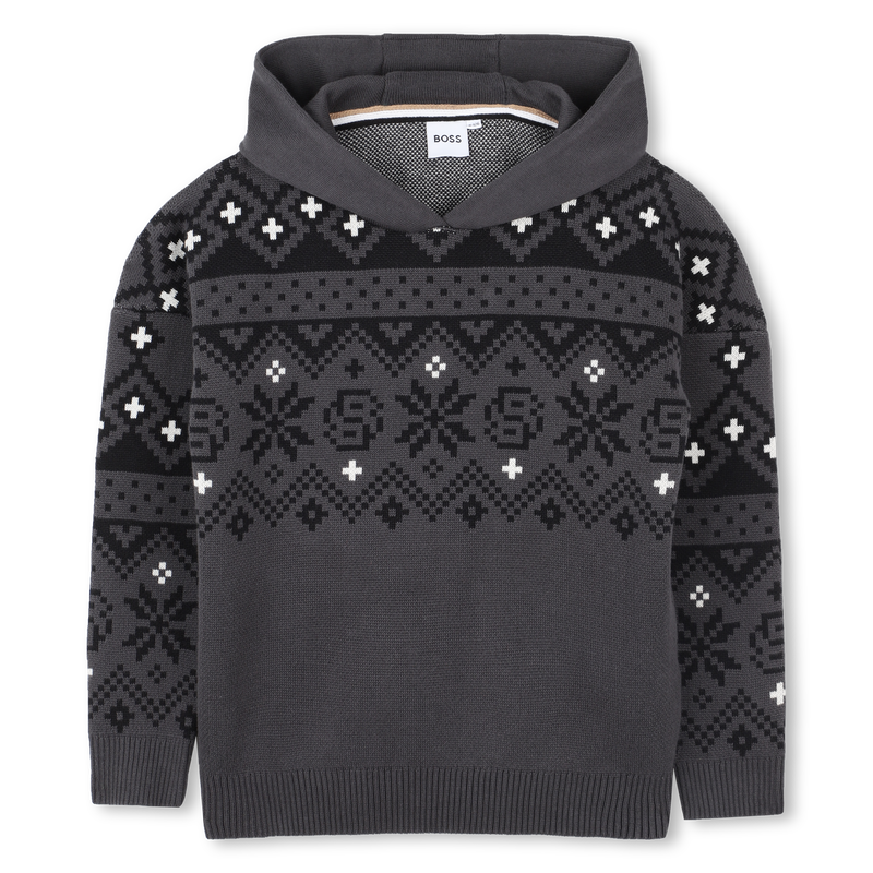 Pull &agrave; capuche BOSS 
                        GARCON