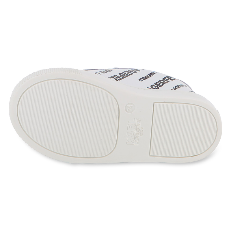 Baskets en cuir KARL LAGERFELD KIDS 
                    UNISEXE