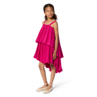 Robe asym&eacute;trique CHLOE 
                    FILLE