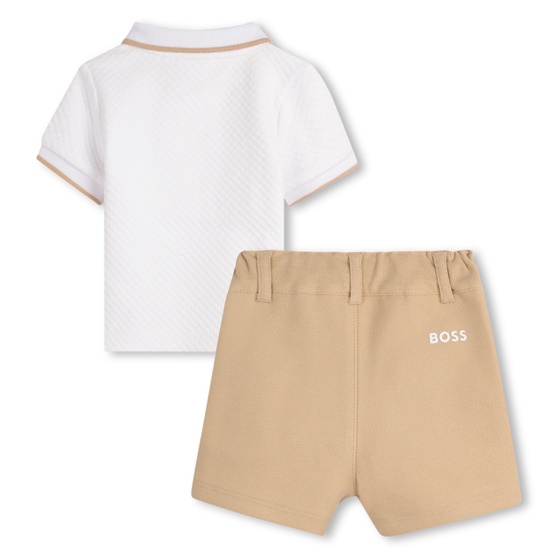 Ensemble short et polo BOSS 
                        GARCON