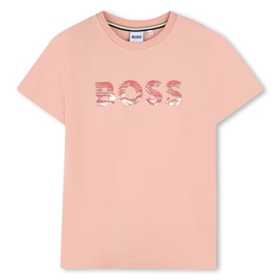 T-shirt &agrave; manches courtes BOSS FILLE