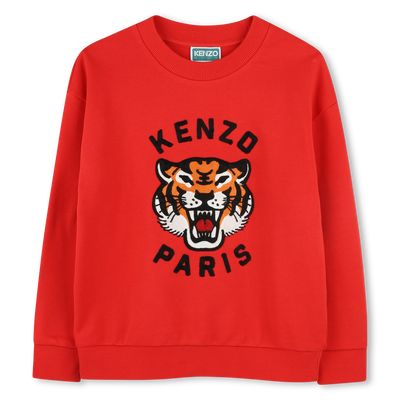 Sweat-shirt Tigre brod&eacute; KENZO KIDS GARCON