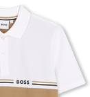 Polo &agrave; manches courtes BOSS 
                    GARCON