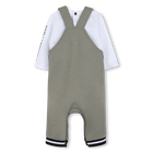 Ensemble salopette et tee-shirt KARL LAGERFELD KIDS 
                    GARCON