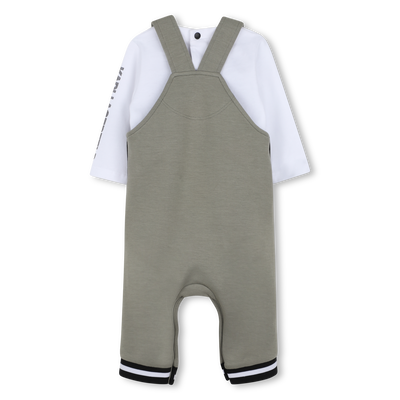 Ensemble salopette et tee-shirt KARL LAGERFELD KIDS GARCON