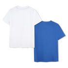 Lot de 2 T-shirts avec imprim&eacute; TIMBERLAND 
                    GARCON