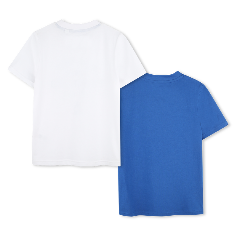Lot de 2 T-shirts avec imprim&eacute; TIMBERLAND 
                        GARCON