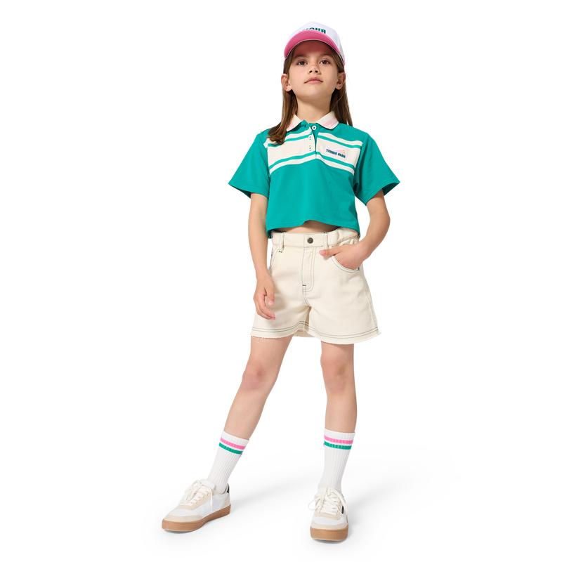 CHAUSSETTES MI-HAUTES KIDS AROUND 
                        FILLE