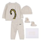 Ensemble pull, pantalon, bonnet et chaussettes KENZO KIDS 
                    UNISEXE